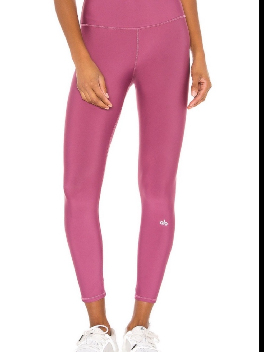 Alo airlift legging 7/8 passion fruit pink workout gym athletic fall size small